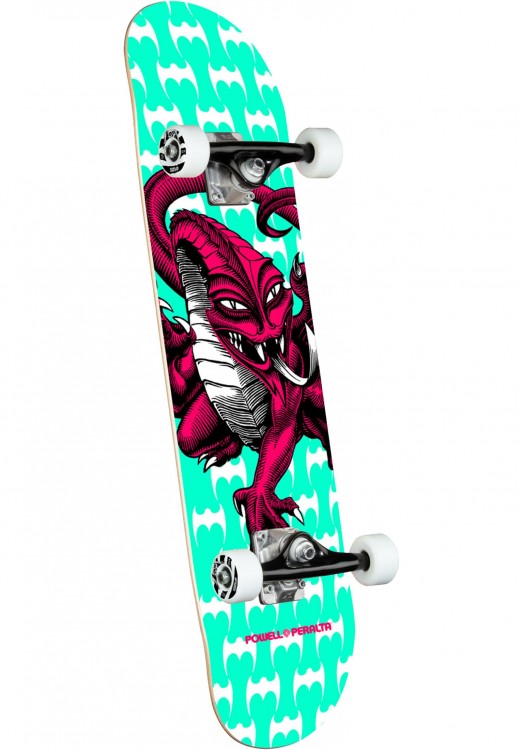 Скейтборд комплект POWELL PERALTA Cab Dragon One Off Teal 7.75 дюйм
