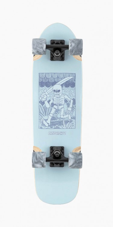 Лонгборд комплект  LANDYACHTZ Dinghy Adventure Skeleton 28,5'' 2020