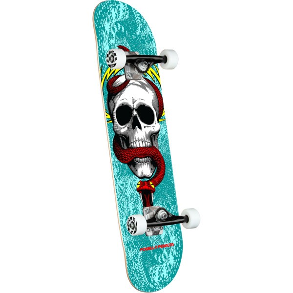 Скейтборд POWELL PERALTA Skull & Snake One Off Turquoise 7.75 дюймов
