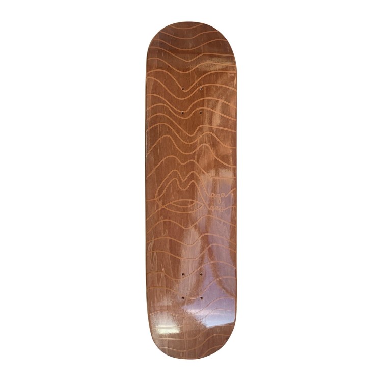 Дека Для Скейтборда MAGAMAEV Wavy Brown Deck SS24 8.25X31.7