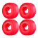 Колеса для cкейтборда MINI LOGO Mini Logo C-Cut Red 53мм 101A 2020