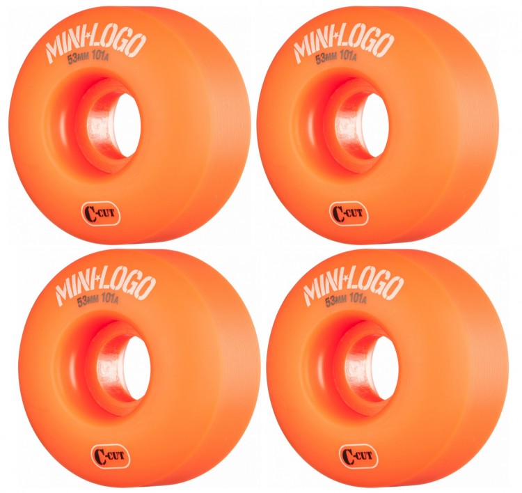 Колеса для cкейтборда MINI LOGO Mini Logo C-Cut Orange 53мм 101A 2020