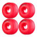 Колеса для cкейтборда MINI LOGO Mini Logo C-Cut Red 52мм 101A 2020