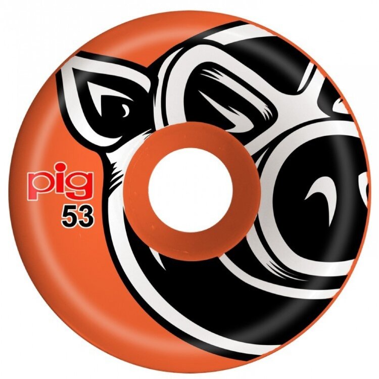 Колеса для скейтборда PIG Head Orange 53 mm 101A 2020