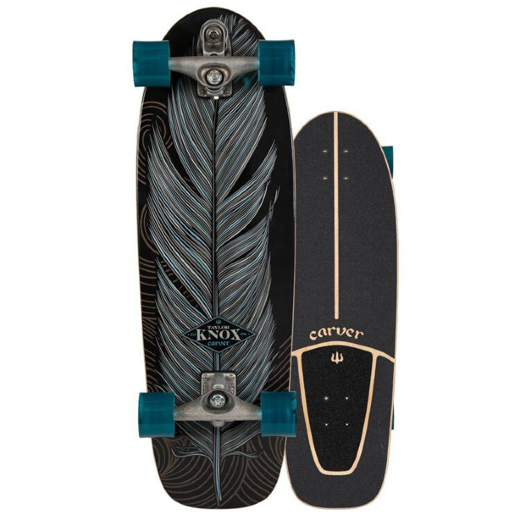 Лонгборд комплект CARVER C7 Knox Quill Surfskate Complete Raw 31.25 дюйм 2020
