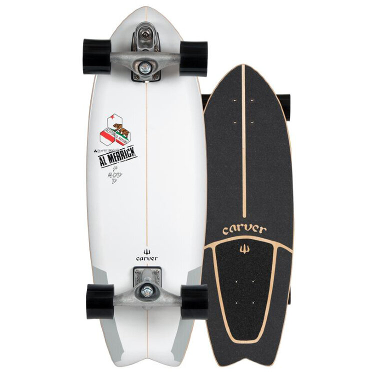 Лонгборд комплект CARVER C7 Ci Pod Mod Surfskate Complete Raw 29.25 дюйм 2020