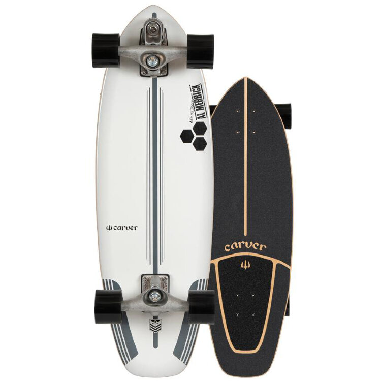 Лонгборд комплект CARVER C7 Ci Flyer Surfskate Complete Raw 30.75 дюйм 2020