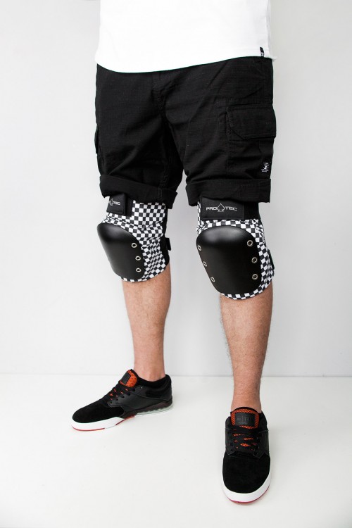 Защита коленей PRO TEC Street Knee Pads Black Checker