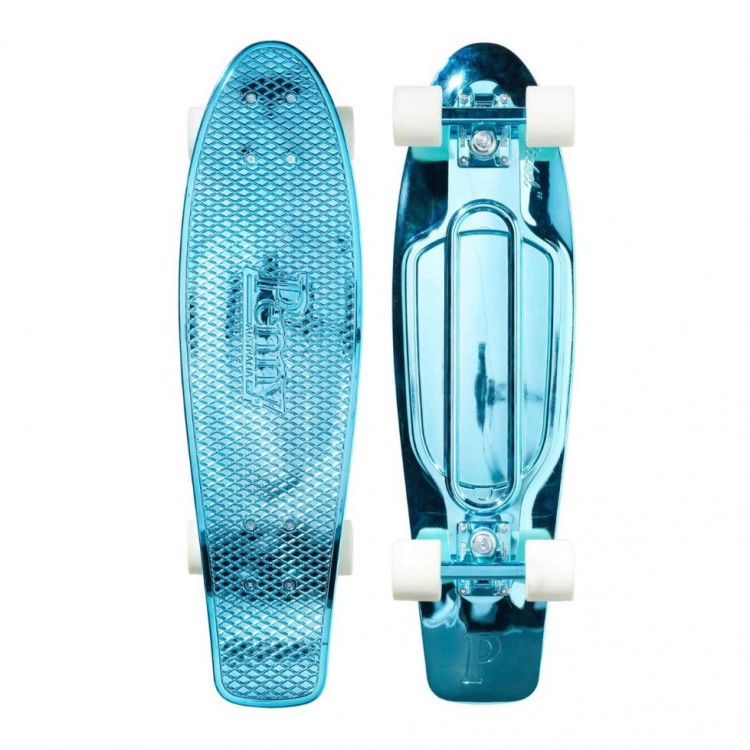 Комплект лонгборд PENNY Blue Metalic Solid 27"