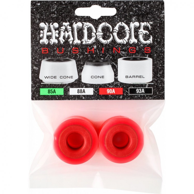 Бушинги HARD CORE Barrel 90A Red/Red