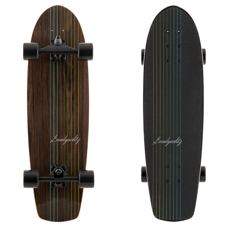 Комплект лонгборд LANDYACHTZ Butter Walnut Lines 9 дюйм