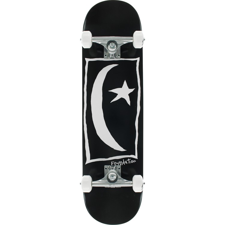 Скейтборд комплект FOUNDATION Star & Moon Black Complete 8 дюйм 2020
