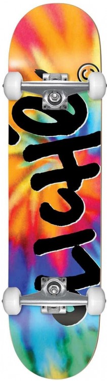 Скейтборд комплект CLICHE Handwritten Invert Fp Complete Tie Dye 8 дюйм 2020