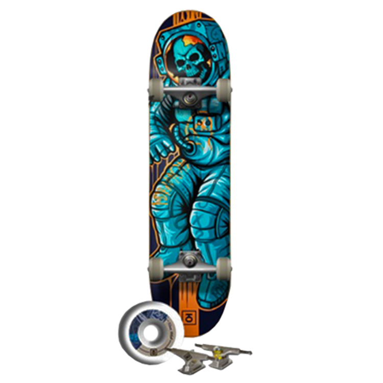 Комплект скейтборд ЮНИОН Astronaut 8 дюймов Мультицвет 2021