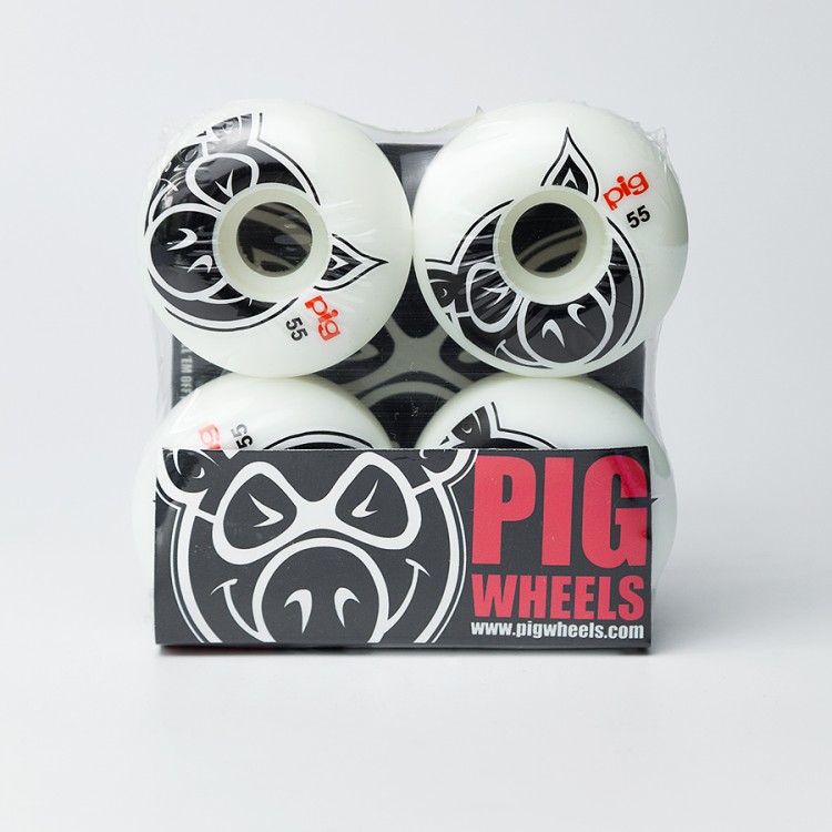 Колеса для скейтборда PIG Pig Head Natural 55мм 101A