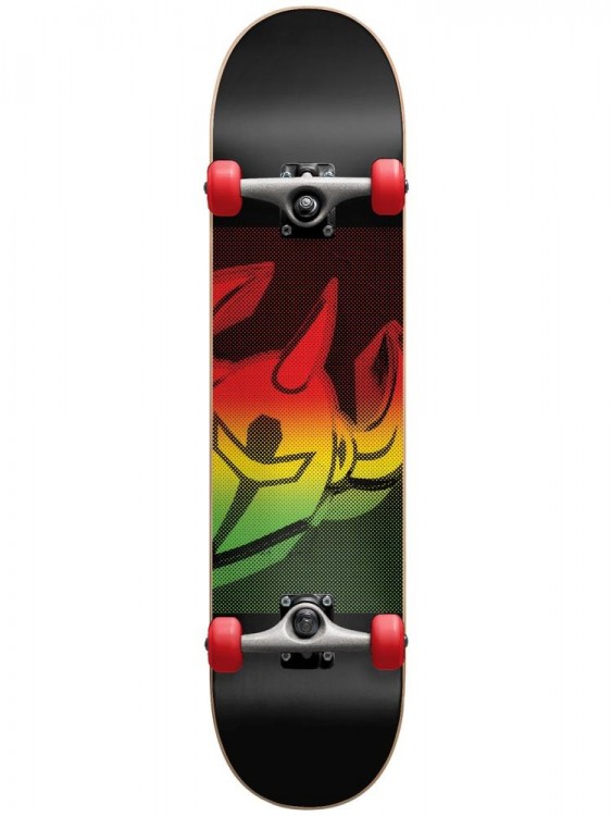 Скейтборд DARKSTAR Scrim Fp Soft Wheels Complete Rasta 7.5 дюймов 2020