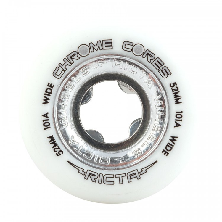 Колеса для скейтборда RICTA Chrome Core Silver Wide Assorted 101A 52мм 2020