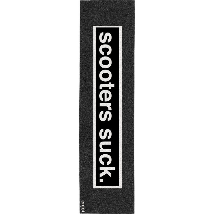 Шкурка для скейтборда ENJOI Scooters Suck Grip Tape Black  2020