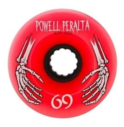 Колеса для скейтборда для cкейтборда POWELL PERALTA All Terrain Red 69  мм 2020