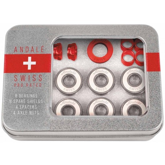 Подшипники ANDALE Swiss Tin Red 2021