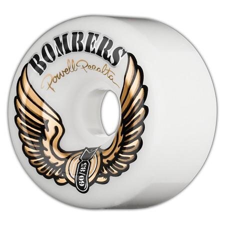 Колеса для скейтборда для cкейтборда POWELL PERALTA Bomber Iii White 68 мм 85a 2020