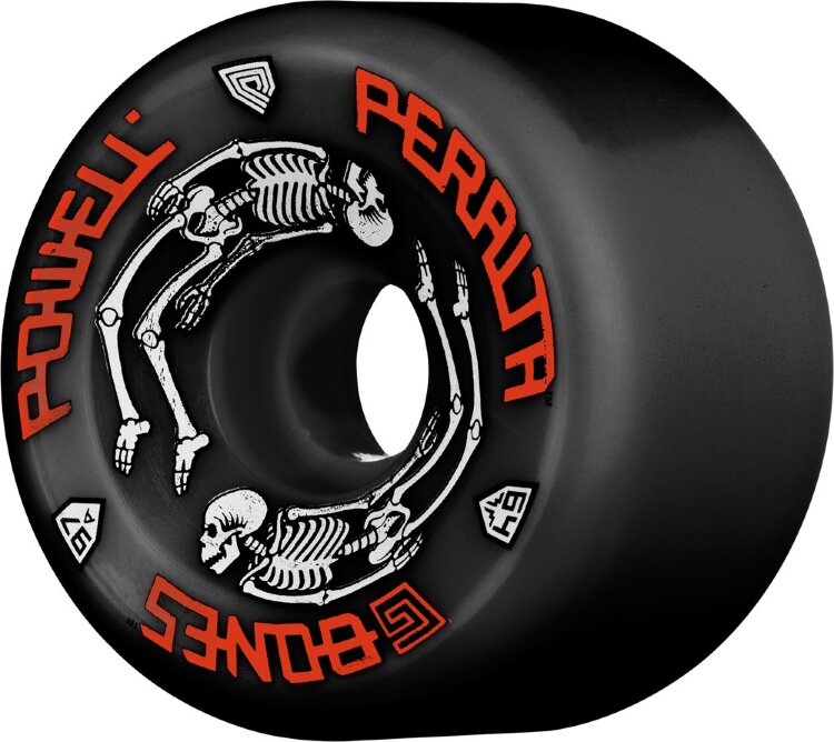 Колеса для скейтборда для cкейтборда POWELL PERALTA G-Bones Black 64 мм 97A 2020